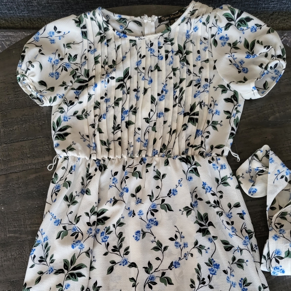 Ryan Michelle floral pattern dress